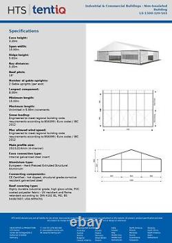 1400sq. Ft High-End Event Tent/Pre-Fabricated Outdoor Building withGlass Panels
