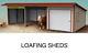 15x35 Metal Loafing Shed Barn Horse Stable Steel Building Texas Louisiana & More