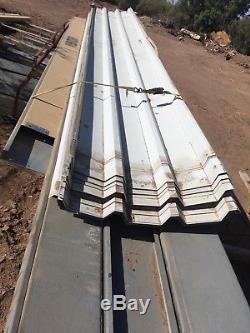 19x60Metal sheeting carport, metal building materials, steel posts, steel beams