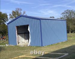 20x20 Steel Building SIMPSON Metal Garage Storage Shop Building Kit