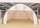 20x30x12 Canvas Fabric Building Shelter With Metal Frame, Camper, Boat Storage New