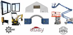 20x30x16 PVC Fabric Canvas Storage Building Shop Shelter Metal Frame Barn