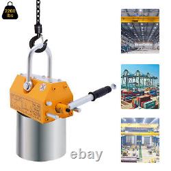 2200lbs Magnetic Lifter Metal Lifting Magnet Hoist Bridge Building Engineering