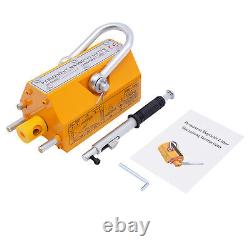 2200lbs Magnetic Lifter Metal Lifting Magnet Hoist Bridge Building Engineering