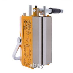 2200lbs Magnetic Lifter Metal Lifting Magnet Hoist Bridge Building Engineering