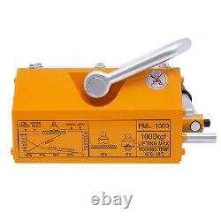 2200lbs Magnetic Lifter Metal Lifting Magnet Hoist Bridge Building Engineering