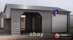 22' x 31' Customizable Metal Building Garage