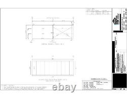 24 x 30 26 Gauge Steel Metal Building