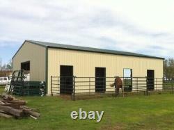 24x35x12 Steel Building delivered & installed $14,790 Check for states available