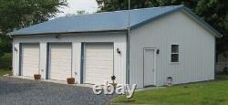 24x35x12 Steel Building delivered & installed $14,790 Check for states available