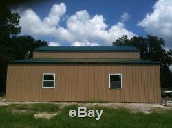 2 Story American Barn-all Galvanized Steel Insulated! Building Garage-metal