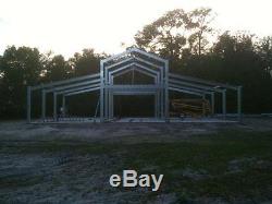 2 Story American Barn-all Galvanized Steel Insulated! Building Garage-metal