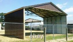 30 x 40 Metal Building Prefabricated Steel Hay Barn Mondo Homz