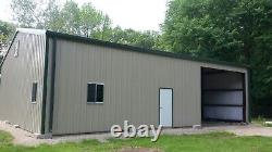 30x50 Steel Building SIMPSON Metal Garage Storage Shop Building Kit