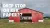 36x72 Pole Barn With Affordable Drip Stop Metal