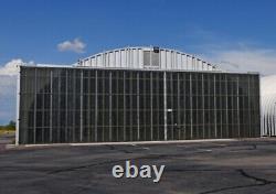 40x50x16 Metal Building AIRPLANE HANGAR Quonset Hut WITH Electric BIFOLD DOOR