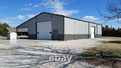 40x75x12 Steel Building SIMPSON Metal Garage Storage Shop Building Kit