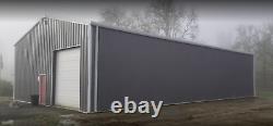 40x80x14 Steel Building SIMPSON Metal Garage Storage Shop Building Kit