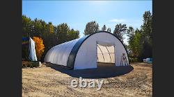 40x80x20 NEW Suihe Fabric Canvas Storage Shelter Building Hoop Barn/ boat shop