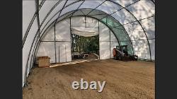 40x80x20 Suihe Fabric Canvas Storage Shelter Building Hoop Barn boat shop cover