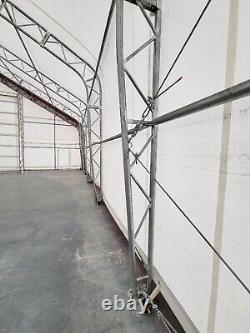 50'x150'x23' DUAL TRUSS 27oz PVC HEAVY DUTY Storage Building Shelter Barn
