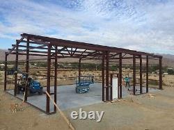 50x75x16 Steel Building SIMPSON Metal Workshop and Garage as shown in picture