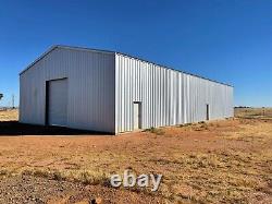 50x80x16 Steel Building SIMPSON ALL GALVALUME Metal Garage Storage Shop Kit