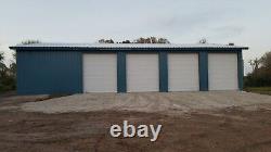50x80x16 Steel Building SIMPSON ALL GALVALUME Metal Garage Storage Shop Kit