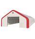 50x80x26 Dual Truss Pvc Fabric Canvas Storage Shelter Building Hay Barn New