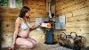 6 Months Pregnant In My Off Grid Forest Cabin Hot Mini Wood Stove First Fire Ep 146