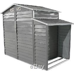 8'x5' Outdoor Garden Garage Storage Shed Utility Tool Lawn Building withDoor Gary
