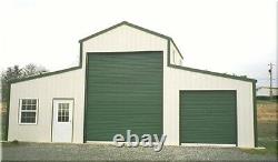 American Barn-all Galvanized Steel & Insulated! Building Garage-metal