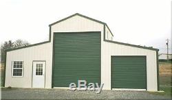 American Barn-all Galvanized Steel & Insulated! Building Garage-metal