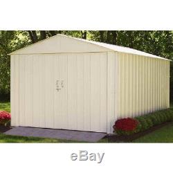 Arrow Commander Hot Dipped Galvanized Steel Shed Utility Building (10' x 20')