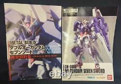 BANDAI METAL BUILD double O Gundam Seven Sword