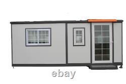 Bastone Expandable Prefab House Mobile Home Portable Container Office 16½x 20ft