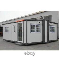 Bastone Expandable Prefab House Mobile Home Portable Container Office 16x20ft