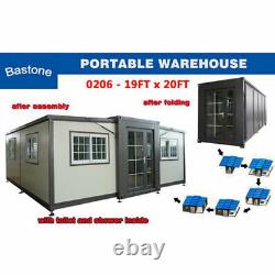 Bastone Mobile Expandable Prefab House 19ft x 20ft