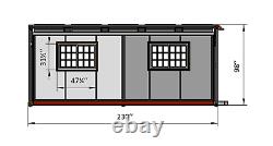 Bastone Mobile Expandable Prefab House 19ft x 20ft