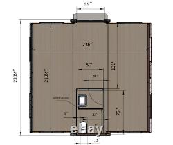 Bastone Mobile Expandable Prefab House 19ft x 20ft