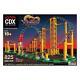 Cdx Blocks Brick Construction Sidewinder Roller Coaster Building Set 3986