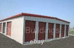 DURO Steel 40x360x8.5 Metal Prefabricated Mini Self Storage Building Kits DiRECT