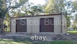 DURO Steel Garage 20'x24'x9'. 5'' Metal Prefab Storage Building Structures DiRECT