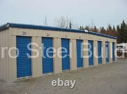 DURO Steel Mini Self Storage 10x60x8.5 Metal Prefab Building Structures DiRECT