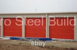 DURO Steel Self Storage 20x120x8.5 Metal Prefab 26 Rental Units Building DiRECT