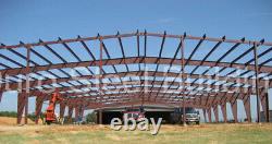 DuroBEAM Steel 100'x100' Metal Clear Span Riding Arena I-Beam Buildings DiRECT