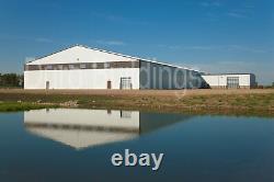 DuroBEAM Steel 100'x100'x20' Metal Prefab Clear Span I-Beam Building Kits DiRECT