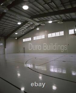 DuroBEAM Steel 100'x100'x20' Metal Prefab Clear Span I-Beam Building Kits DiRECT