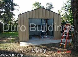 DuroBEAM Steel 20x25x10 Metal Rigid Frame Clear Span Garage Building Kit DiRECT