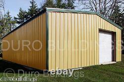 DuroBEAM Steel 25'x48'x12 Metal Garage Workshop Residential Building Kit DiRECT